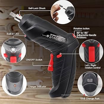 MINI VISSEUSE ELECTRONIQUE RECHARGEABLE ORIGINAL